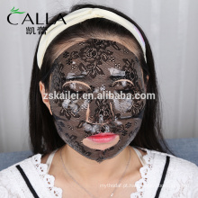 Máscaras faciais de hidroge de renda preta da Coreia do Sul